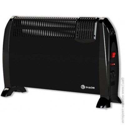 КОНВЕКТОР C ВЕНТИЛЯТОРОМ ЧЕРНЫЙ 2000 W CFV 2000 BL